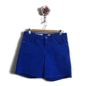 Anthropologie Pilcro & The Letterpress Blue Stet Shorts
